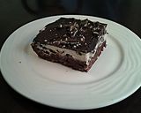 A picture of step 16 of Peppermint Cream Brownie Bars.