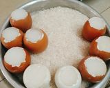 Hình bước làm 2 của món Rau câu trứng cho bé