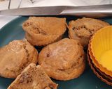 A picture of step 1 of Walnut muffins 😋 😋 🧁 low sugar. Airfyer.