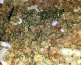A picture of step 5 of Sig's Falafel stuffed Leeks Fritata.