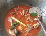 96. Rendang daging kambing *gak bau kambing langkah memasak 4 foto