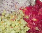 A picture of step 1 of Bombay Bhel Puri.