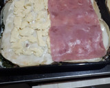 Foto del paso 6 de la receta: Lasaña de verduras, carne y jamón y queso