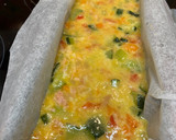 Foto del paso 4 de la receta: Pastel de calabacín y jamón serrano