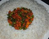 A picture of step 8 of Veggies sauce.