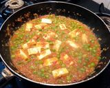 A picture of step 11 of Matar Paneer.