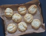 A picture of step 3 of Hard boiled Eggs Anchovies Vol-au-vents.