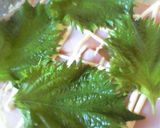 A picture of step 4 of Festive Ham Sushi for Girl's Day.