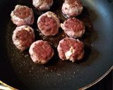Foto del paso 5 de la receta: Spaghetti y albóndigas con crema