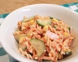A picture of step 8 of Macaroni Salad With Tomato Cream Sauce.