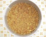 A picture of step 2 of Sakura No-Bake Cheesecake.