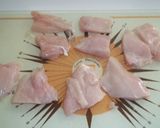 Foto del paso 2 de la receta: Parejitas de pechuga de pollo rellenas y crujientes