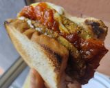 Foto del paso 10 de la receta: Sándwich🧀de milanesa de berenjena y tomate🍆🍅🥪!!!