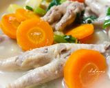 Foto langkah ke 5 dari resep Sop Ceker Ayam Empuk Sedaaapp 🤤🤤🤤.