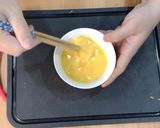 A picture of step 3 of Carrot Scrambled Eggs.