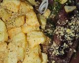 Foto del paso 6 de la receta Butifarra en salsa de vino tinto y polvo de nueces