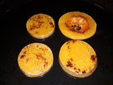 Rodajas de zapallo con queso al horno