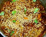 A picture of step 5 of Mike's Spicy House Noodles.