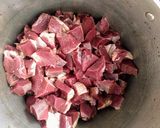 Foto del paso 1 de la receta: Guiso de corazón de ternera con arroz