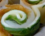 A picture of step 6 of Chikuwa, Shiso, and Cheese Rolls.