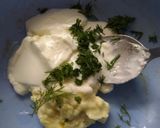 A picture of step 1 of Creamy Cucumber Salad With Dil.