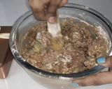 A picture of step 7 of Eggless Christmas Fruit Cake.