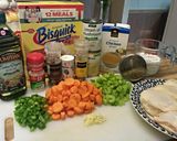 A picture of step 1 of Chicken Comfort Casserole.