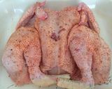 A picture of step 3 of Spatchcocked Roast Chicken.