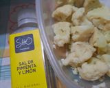 Foto del paso 5 de la receta: Cazuela de coliflor gratinado con jamón y mozzarella