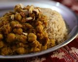 A picture of step 17 of Macrobiotic Style Chana Masala.