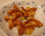 A picture of step 7 of Mock Samosa Chaat.