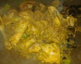 Foto langkah ke 4 dari resep Ayam Kampung Santan Pedas ala Herlin widodo.