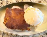 Hình bước làm 3 của món Bánh trái đào (Peach cake)