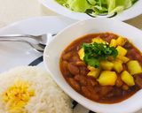 عکس مرحله 4 از دستور خورش لوبیا چیتی