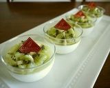 A picture of step 6 of Refreshing Bavarian Cream With Kiwifruit.