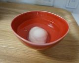 A picture of step 3 of Easy Poached Eggs with the Microwave.