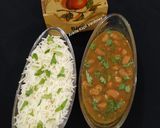 A picture of step 1 of Rajma.