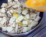 A picture of step 4 of Koya Tofu with Egg.