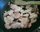 A picture of step 4 of Bacon & Mushrooms Chicken.