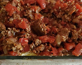 A picture of step 2 of Layered Cabbage Roll Casserole.