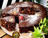A picture of step 8 of Non Alcoholic Fruit Plum Cake With Perfect Measurements In Easy Way.