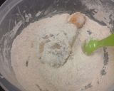A picture of step 1 of Crispy Baked Chicken.