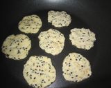 A picture of step 2 of No-Fuss One-Bowl Soft Sesame Seed Rice Crackers.