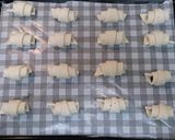 A picture of step 6 of Mini Chocolate Croissants with Frozen Puff Pastry.