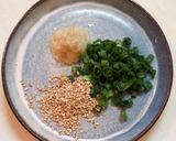 A picture of step 2 of Cold Soba Noodles with Soy Milk Sauce.