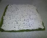 A picture of step 18 of Moist Fluffy Green Tea Chiffon Swiss Roll.