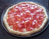 A picture of step 7 of Stuffed Crust Pizza.