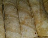 A picture of step 7 of Iz's Summer Squash Enchiladas.