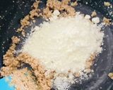A picture of step 3 of Dates and oats barfi.