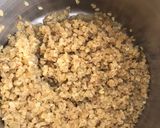 Bulgur spenóttal, és vajban sült csirkemell szeletekkel recept fázis 1 fotója
